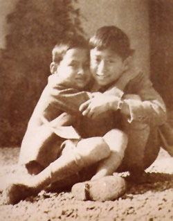 Bhumibol Adulyadej in Kindertagen.