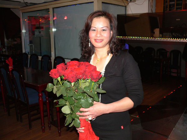 Thaifrau Thongwan ist das Geburtstagskind