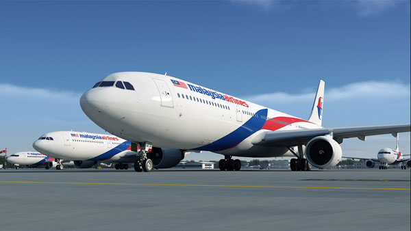 Flieger der Malaysia Airlines