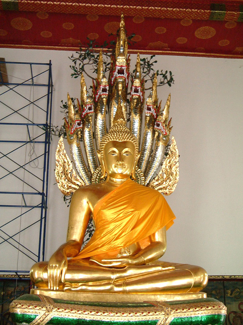 Buddha im Wat Pho in Bangkok