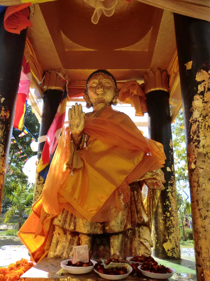 Buddha in Bodh Gaya