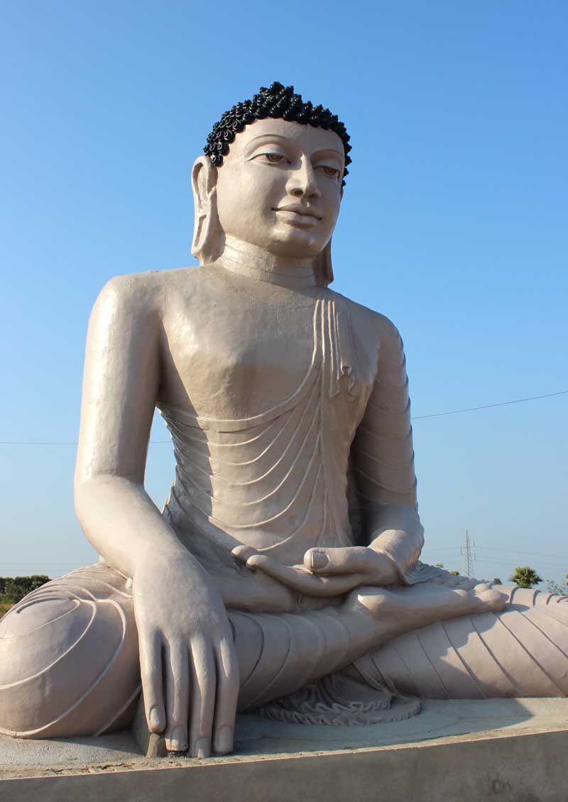 Buddha in Mahabodi in Indien