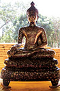 Buddha im Wat Pa Sak in Chiang Saen